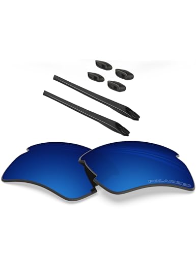 Image of BLAZERBUCK Anti Salt Replacement Lenses & Sock Kit for Oakley Flak 2.0 XL OO9188 Sunglasses