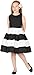 BlackButterfly Niñas 'Lilly' Vestido Vintage Años 50 A Rayas (Negro, 13-14 Años)