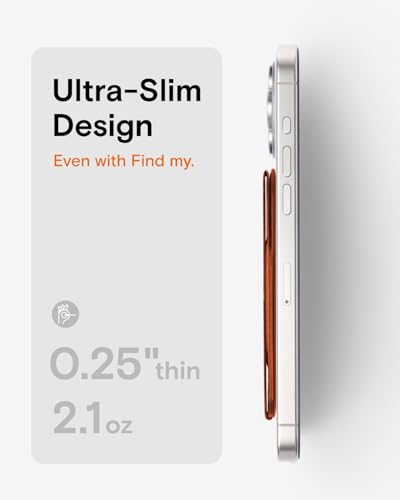 Tarjetero Buscar de Apple para iPhone 17 Diario en Gris Niebla MOFT 4