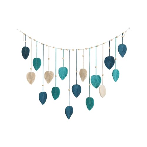 DONGKER Arazzo da Parete in Macramè,Decorazione Bohémien per Camera da Letto Soggiorno Sfondo della Casa (120cm x 75cm)