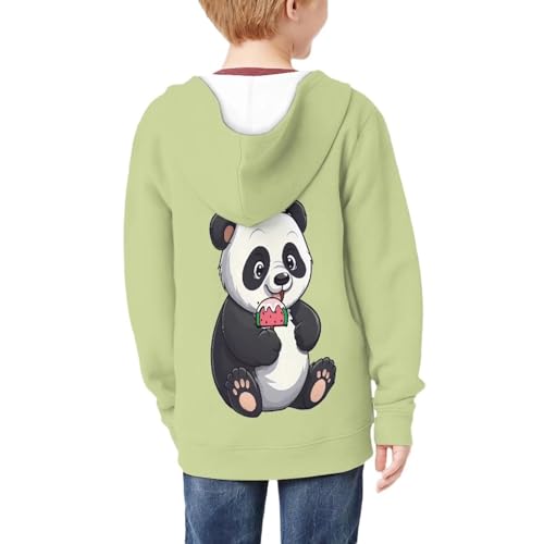 Boys Girls Cute Zip Up Hoodie Spring Fall Long Sleeve Casual Hoodies Coat With Pockets4