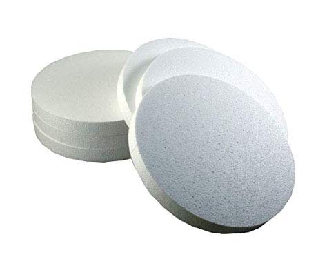 Many Sizes Craft Foam Circle Disc - 12 PC Pack 1" Thick (6" Diameter 12 Pieces)