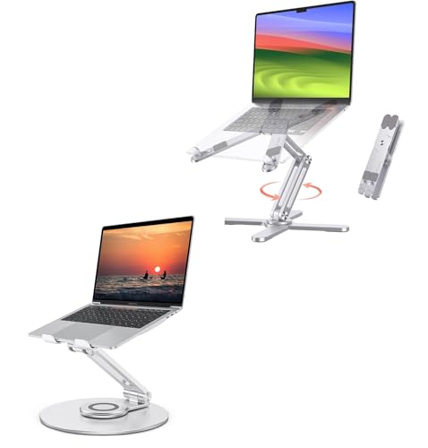 OMOTON Soporte Giratorio 360° para Laptop miniatura 1