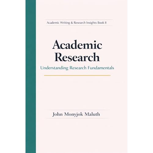 Academic Research Audiolibro Por John Monyjok Maluth arte de portada