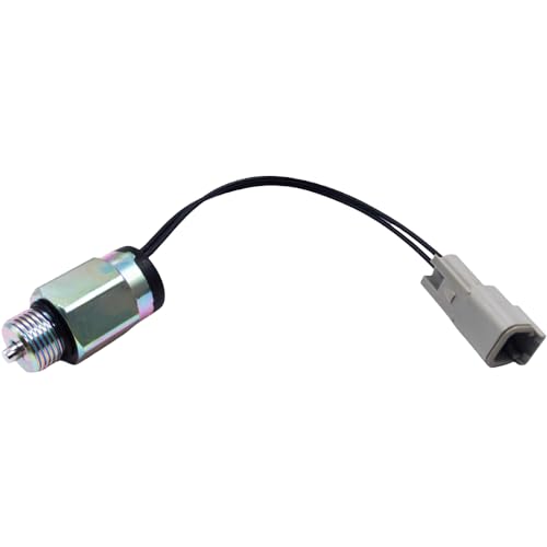 SPJIUQI Fuel Shut Off Spool Lock Solenoid 6677383 6674786 for Bobcat 751 753 763 773 863 864 873 883 963 S130 S150 S160 S175 S185 S205 S220 S250 S300 S330 T140 T180 T190 T200 T250 T300 T320