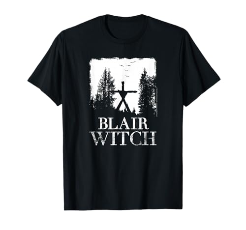The Blair Witch Project Simplified Trees Poster Horror Movie T-Shirt