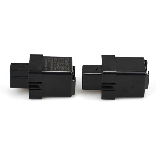 Relé intermitente negro de 3 pines 81980-16010, alta durabilidad para Toyota Corolla y 4Runner 5