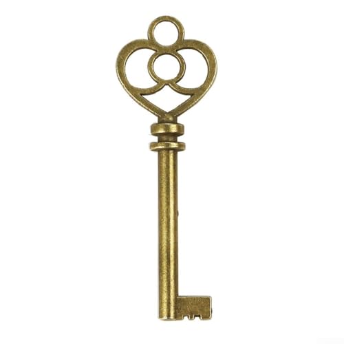 Artigianato fai da te: utilizza questa chiave per progetti fai da te come bracciali, collane e cavigliere. Può essere utilizzato anche come ornamento per portachiavi, rendendolo un portachiavi unico e personalizzato per i tuoi cari.