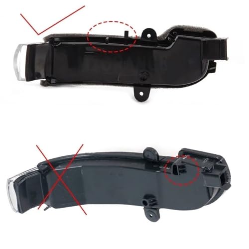 Intermitente de espejo para Benz W203 2004-2007 luz indicadora lateral de 4 puertas 3