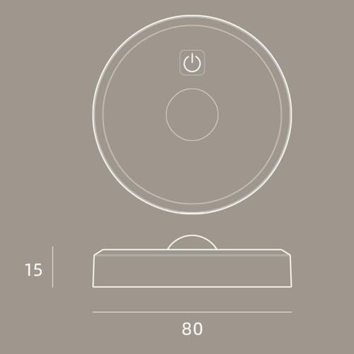 Sconce inalámbrico sin perforación para iluminar interiores de forma limpia y rápida 3