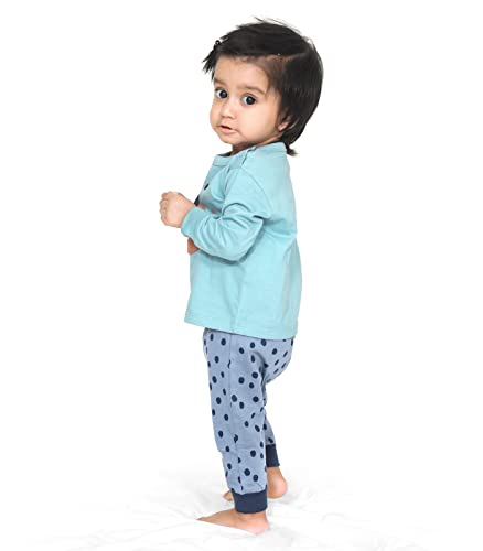 Image of Real Basics Cotton Clothing Sets for Baby Boys & girls - Unisex Clothing sets Full Sleeve T-shirt & Pant