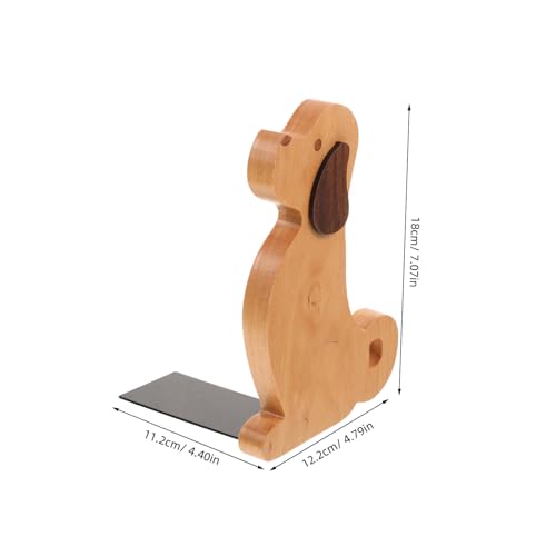 2 Support pour Étagères en Bois Moderne pour Bureau - 7
