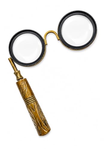 Antique Brass Handheld Lorgnette