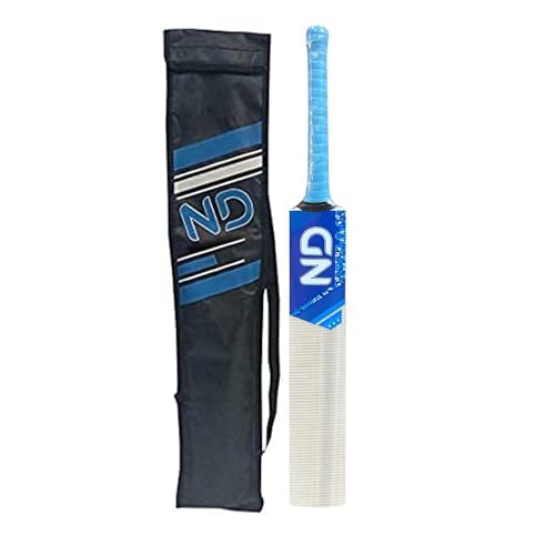 Cricket Bat – Professional-Grade Kashmir Willow Bat for All Formats | Lightweight & Durable | Ideal for Training & Matches