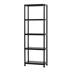 カインズ(CAINZ) プラスチック棚 5段タイプ 幅61cm 奥行30.5cm 高さ172cm