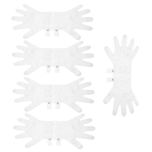 OATIPHO 5 Paio Maschera Esfoliante per Mani Peeling per Mani Guanti in Crema Idratazione Rimozione delle Cuticole