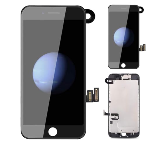 Globalstock - Écran LCD + Vitre Tactile pour iPhone 8 Noir - Remplacement de Haute Qualité avec Kit d’Outils