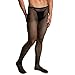 Produktbild EROSPA® Fishnet -Strumpfhose Pantyhose - Fischnetz - Herren/Männer - Schwarz - Einheitsgröße One Size S-L