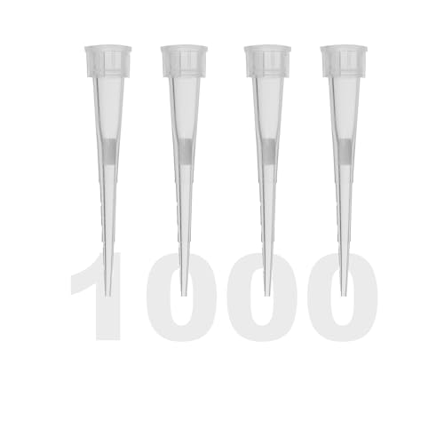 Image of Kashi Scientific 10uL Universal Filter Pipette Tips, Sterile Bulk Pipet Tips with Clear Graduation, Low Binding, DNase RNase Free [10ul Filter, 1,000pcs]