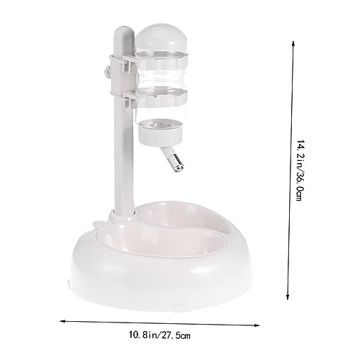 Dispensador automático de agua para mascotas blanco miniatura 2