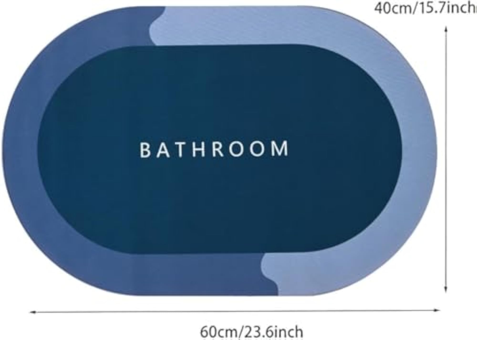 Silicon Door Mat Bathroom Carpet Super Absorbent