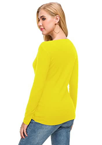 Image of Afibi Women V Neck Zip Front Long Sleeve Casual Top Blouse Shirt /Cardigan