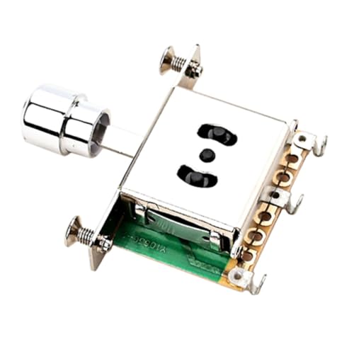 QUMIIRITY ウェイギターピックアップセレクター スイッチ メタル製トグルスイッチ エレキギター用アクセサリー