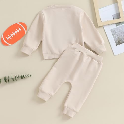 image for Kupretty Toddler Baby Boy Fall Winter Clothes Color Block Long Sleeve 