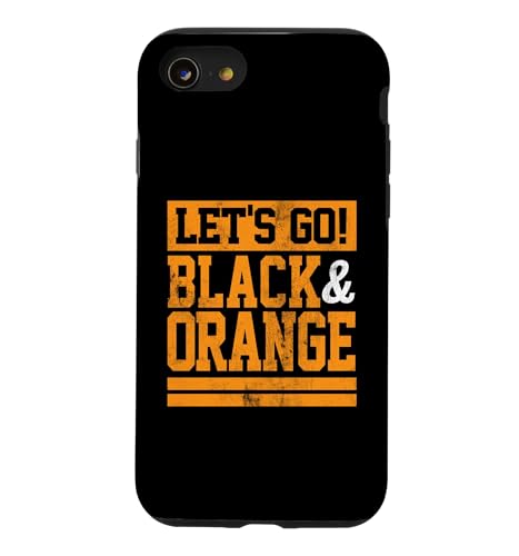 Let's Go �u���b�N&�I�����W �`�[���J���[ �r���e�[�W�Q�[���f�[ �X�}�z�P�[�X iPhone SE (2020) / 7 / 8 �p