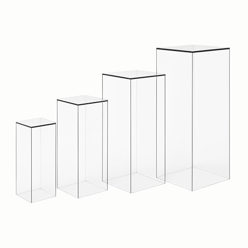 StarK® Acrylglas Dekosäule Premium Blumenständer [belastbar bis 30kg]...