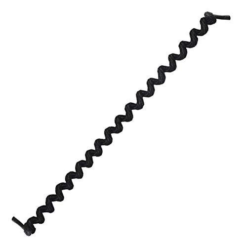 Rehabilitation Advantage Curly No-Tie Shoelaces, Black Shoelaces, Curly No-Tie Shoelaces #TOP1