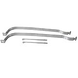 2Pcs Fuel Tank Straps for Jeep Cherokee 1997-2001 2.5L 4.0L Petrol 52100009AB 52100009, 52100009AC