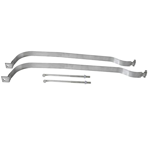 2Pcs Fuel Tank Straps for Jeep Cherokee 1997-2001 2.5L 4.0L Petrol 52100009AB 52100009, 52100009AC