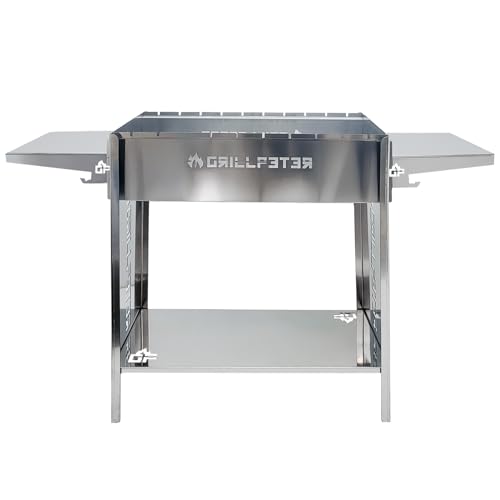 Mangal Ruslan Deluxe Schaschlikgrill mit Ablagen Mangal Ruslan Deluxe Schaschlikgrill mit Ablagen