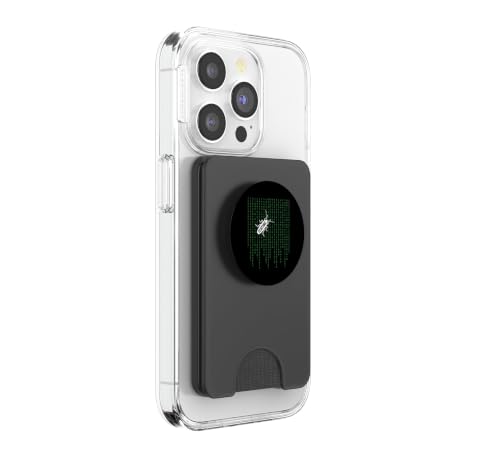 PopSockets PopWallet para MagSafe tarjetero magnético extraíble color negro para smartphone 4