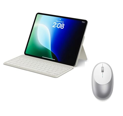 Clavier Bluetooth Satechi Support USB-C Sable + Souris M1 Sans Fil Rechargeable