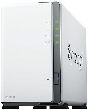 NAS Synology DS218J 2 Bay Con WD Red 4TB - Server Storage Per Casa E Ufficio - Foto 4