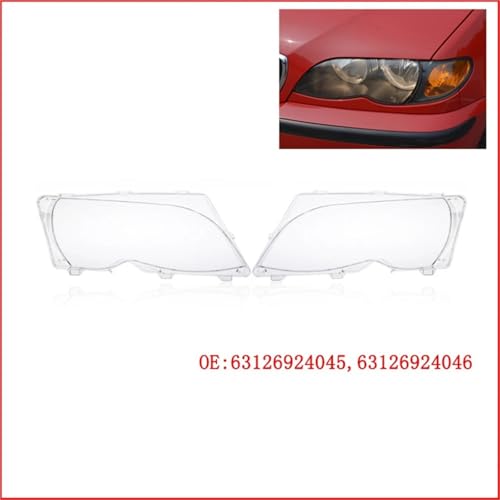 Abat-jour de phare de rechange BMW Série 3 E46 320i 325i - 2