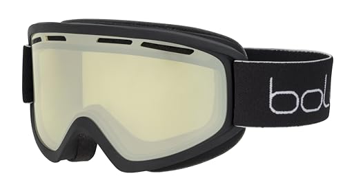 bollé - Freeze Plus Black Matte - Lemon Gun Cat 1, Gafas De Esquí, Medium, Unisex Adulto