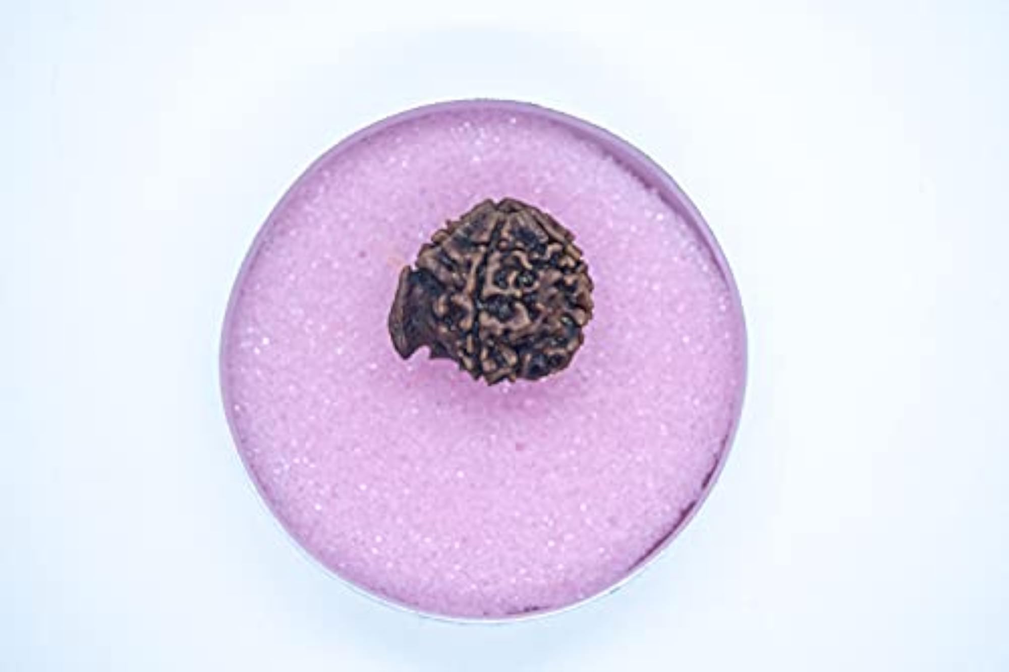 Ganesha Rudraksha Bead, Natural Brown, Certified