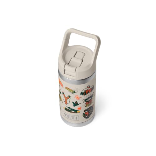 Image of YETI Rambler Jr. 12 oz Kids Bottle, with Straw Cap