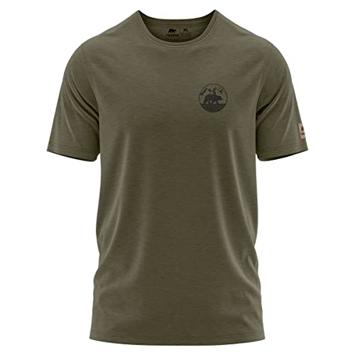 FORSBERG T-Shirt Ängarson, Farbe:Olive-Melange/schwarz, Größe:L für 16,10 EUR (-5%) statt 16,95 EUR bei amazon.de Bild: FORSBERG T-Shirt Ängarson, Farbe:Olive-Melange/schwarz, Größe:L für 16,10 EUR (-5%) statt 16,95 EUR bei amazon.de