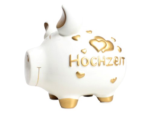 KCG Keramik Sparschwein HOCHZEIT ca. 15cm x 17cm Cover