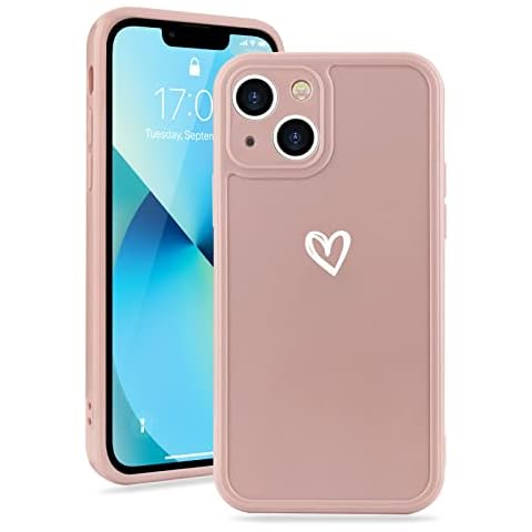 Micoden iPhone 13 Cute Heart Case Cover