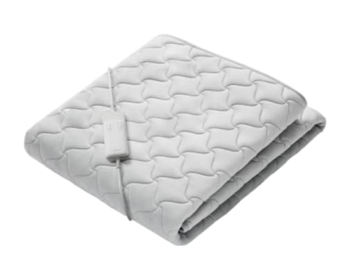 Navien Mate EME511 Far Infrared Heated Mattress Pad | Low Radiation Smart Dual Temperature Control Washable | Premium 7-Core Carbon Heat Wire Relaxing Warmth for Tired Muscles | King Size