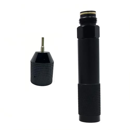 40MAX Paintball CO2 Adapter Quick Change 12 Gram with CO2 Refillable Needle Charger Adapter for Cylinder Airsoft
