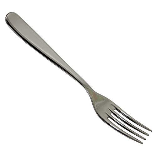 Salvinelli Grand Hotel Set Forchette da tavola Acciaio Inox 18/10, Forchetta 12 Pezzi, Spessore 4,0 mm, Made in Italy, Finitura Lucida