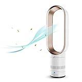 Ventilador de enfriamiento remoto de Gnohnay Leaf ionizadores de anion purificación hogar escritorio silencioso ventilador sin aspas