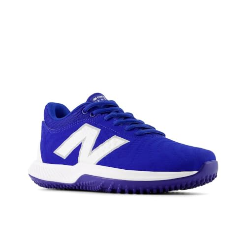 New Balance New Balance Women's FuelCell Fuse V4 Turf Trainer Softball Shoe, Team Royal/Optic White, 7.5 M