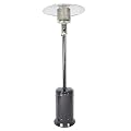 Simple Deluxe 47,000 BTU Outdoor Propane Patio Heater with Wheels, Black